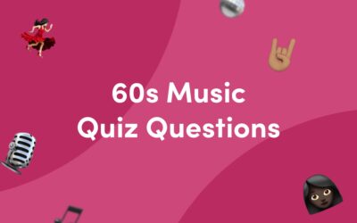 50 60s Music Quiz Questions and Answers