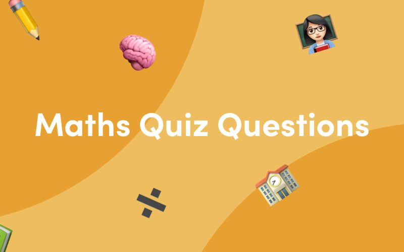 50 Maths Quiz Questions and Answers