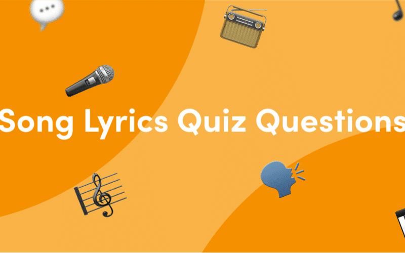 50 Song Lyrics Quiz Questions and Answers