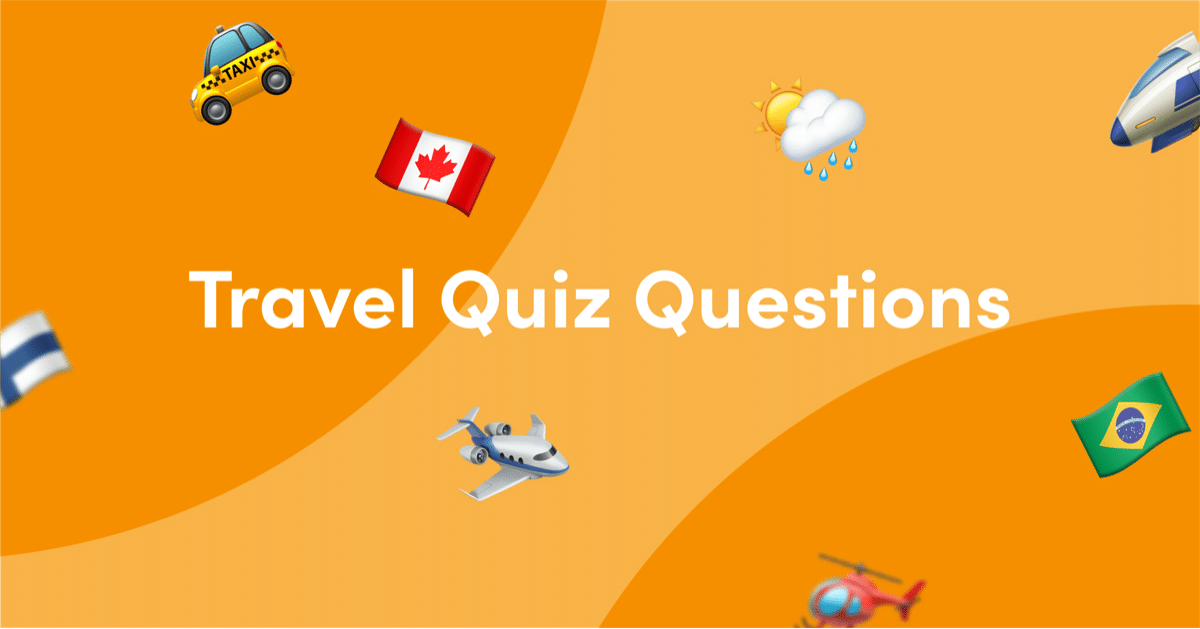 travelling quiz questions